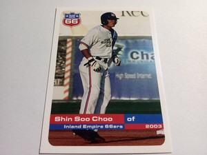 Shin-Soo Choo 2003 Grandstand Inland Empire 66ers #NNO Card 
