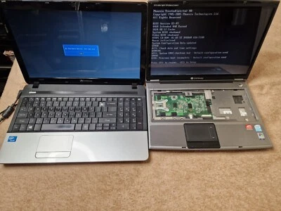 Joblot 2x Gateway Laptops Spares Or Repair For Parts Only - Image 1 of 4