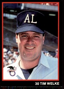 1988 T & M Sports Umpires Tim Welke #55