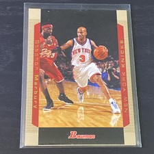 2004-05 Bowman Draft Gold Stephon Marbury LeBron James (Guarded by ) #3