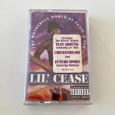 New! LIL CEASE - ITS BEEN A LONG TIME COMING (Cassette Tape, 1999) SEALED Hype - Image 1 of 3