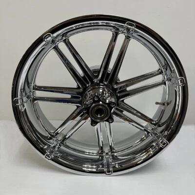 Arlen Ness 7 válvulas aro de alumínio forjado traseiro ABS 18 x 5,5" cromado -10302-203-6501 - Imagem 1 de 4