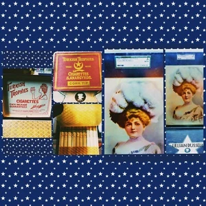 1900 T1 Turkish Trophies Actress Ser. LILLIAN RUSSELL PSA SGC with Original Box - Picture 1 of 7