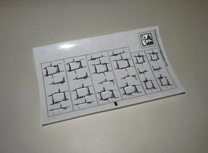 New Lego Harry Potter Original Unused Sticker Sheet from Hagrid's Hut 4738 - Picture 1 of 1