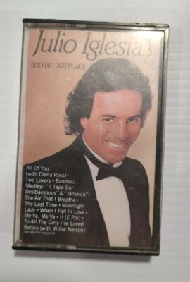 1100 Bel Air Place by Julio Iglesias (Cassette, Oct-1990, Columbia (USA)) Foto 1 de 4