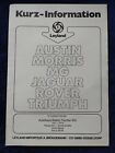 Leyland PKW Programm 06.1976, Austin, Morris, MG, Jaguar, Rover, Triumph