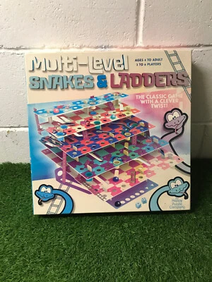 Happy Puzzle Company Multi-Level Snakes & Ladders board game - Image 1 of 3