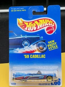 Hot Wheels '59 CADILLAC 1991 Blue Card #266 - Picture 1 of 2