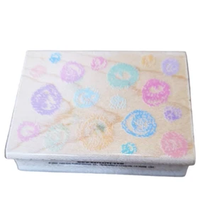 Hero Arts Crayon Dots Wood Mounted Rubber Stamp E3135 - Picture 1 of 9