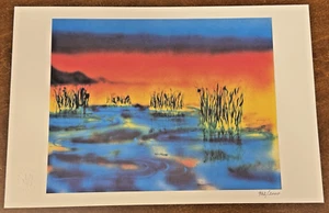 Jerry Garcia Wetlands Fine Art Lithograph Print Grateful Dead Poster #962/1000 - Picture 1 of 5