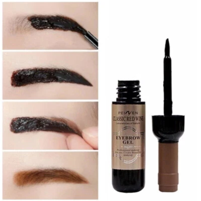 Dye Semi-permanent Tattoo Waterproof Brow Cream Tint Eye Gel Peel-off Eyebrow - Image 1 of 4