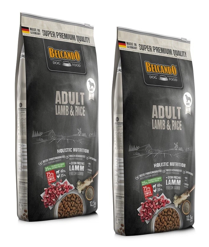 BELCANDO Adult Lamb & Rice Hundefutter - 12,5 kg