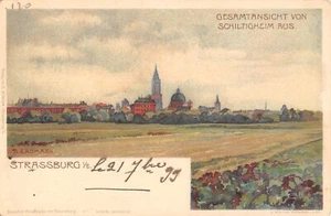 CPA 67 GESAMTANSICHT VON SCHILTIGHEIM / CPA ILLUSTRATEUR / ANNEE 1899 / A.ERDMAN - Picture 1 of 2