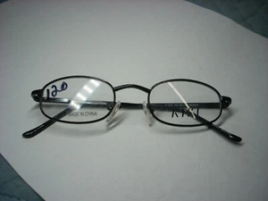 KIKI #K-022 UNISEX KID/ JUNIOR'S BLACK METAL EYEGLASS FRAMES 43-18-125 LOOSE(VB) - Picture 1 of 11