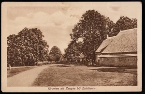 Groeten uit Zeegse bij Zuidlaren Netherlands Postcard - Picture 1 of 2