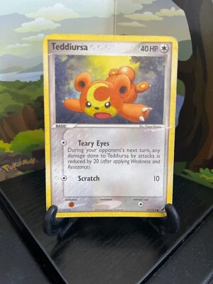 Teddiursa 77/115 - Unseen Forces - Common - Pokemon Card TCG - Image 1 of 3