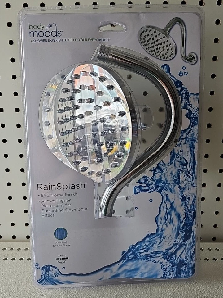 Body Moods 3 Setting Combo Showerhead Chrome Handheld Fixed - Imagem 1 de 1