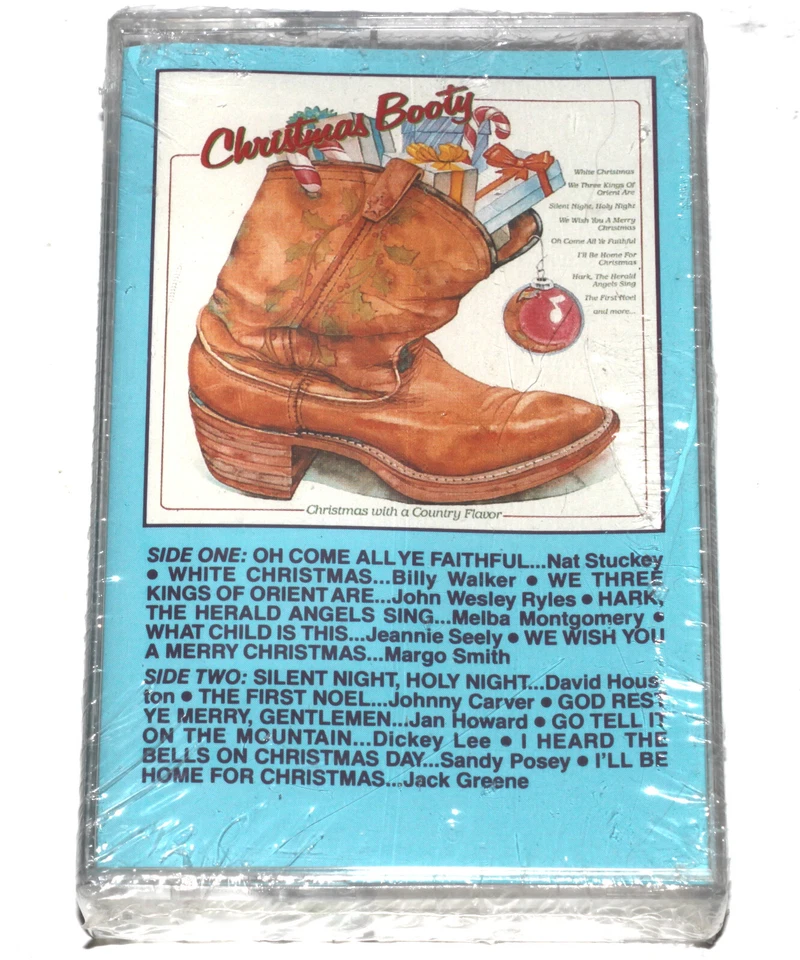 Christmas Booty with a Country Flavor (Cassette Tape 1983) NEW SEALED - Image 1 of 4