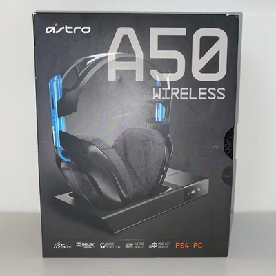 ASTRO A50 Wireless GEN 3 + Base Station for PC PS4 PS5 - Image 1 of 4
