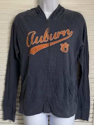 Women's Auburn Tigers Full Zip Lightweight Hoodie Jacket, Medium by Colosseum - Image 1 of 3