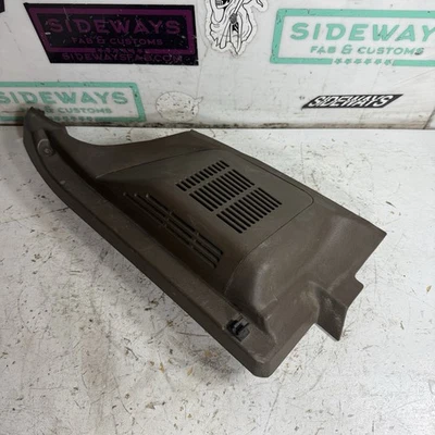 89-94 Nissan 240sx Hatch Left Rear Speaker Trim Plastic Cover Brown S13 - Image 1 of 4