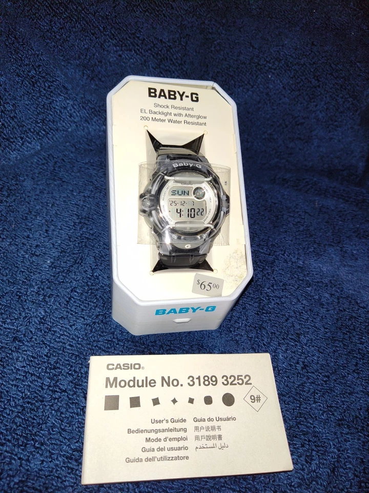 Casio, Resistente a los Golpes Baby-G, Nuevo, Color Transparente Foto 1 de 4
