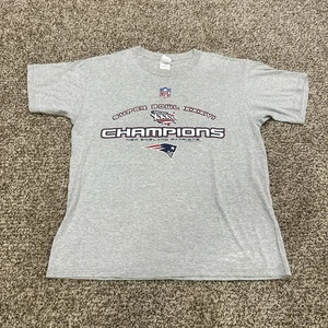 Vintage Gildan New England Patriots Shirt Mens Large Super Bowl XXXVI Y2K - Picture 1 of 6