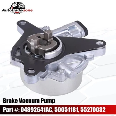 New Brake Vacuum Pump For 2012-2019 Fiat 500 500L 500X Dodge Dart Jeep Renegade - Image 1 of 4