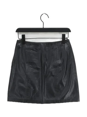 United Colors Of Benetton Women's Midi Skirt UK 12 Black 100% Viscose A-Line - Image 1 of 4