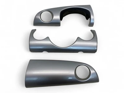 Juego de 3 molduras de tablero Mini Cooper plateadas 2005-2008 R50 R52 R53 513 Foto 1 de 4