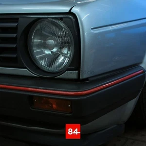 VW Golf 2 Typ 19E Jetta 2 GT GTI GLI Leiste Stoßstange Keder rot GTD Pasadena - Bild 1 von 11