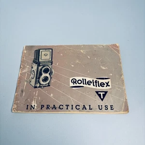 DE COLECCIÓN ROLLEIFLEX T EN USO PRÁCTICO MANUAL DE INSTRUCCIONES FOLLETO FRANKE HEIDECKE - Imagen 1 de 7