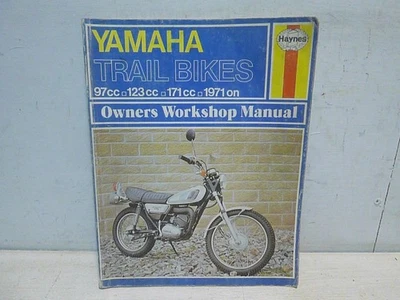 Yamaha Trail Bikes Haynes Manual 1971 onwards LT2 LT3 DT100 AT1C AT2 3 CT1C CT2 - Image 1 of 4