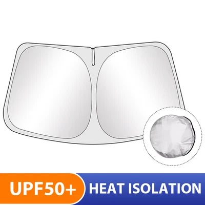 For Chevy Silverado 1500 Car Windshield Sun Shade Visor US Flag UV Block Cover - Image 1 of 4