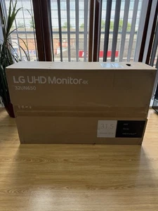 LG 32UN650P-W 32" 4K UHD HDR White IPS Monitor - Picture 1 of 5