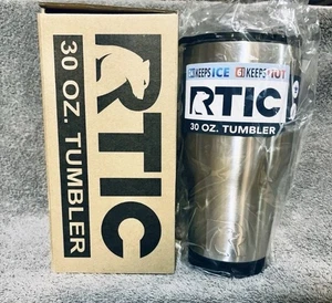 Vaso RTIC 30 oz caliente o frío Dbl. Aspiradora de pared aislada acero inoxidable 18/8 - Imagen 1 de 3