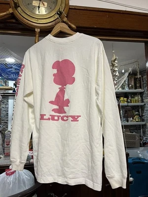 Marc Jacobs Black Peanuts Edition Lucy Long Sleeve T-Shirt Men's Sz XS - Image 1 of 4