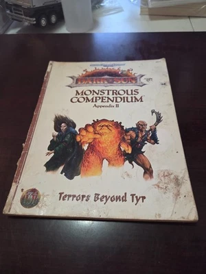 Dungeons & Dragons 2ª Edición Dark Sun Monstrous Compendium Apéndice II! Foto 1 de 3