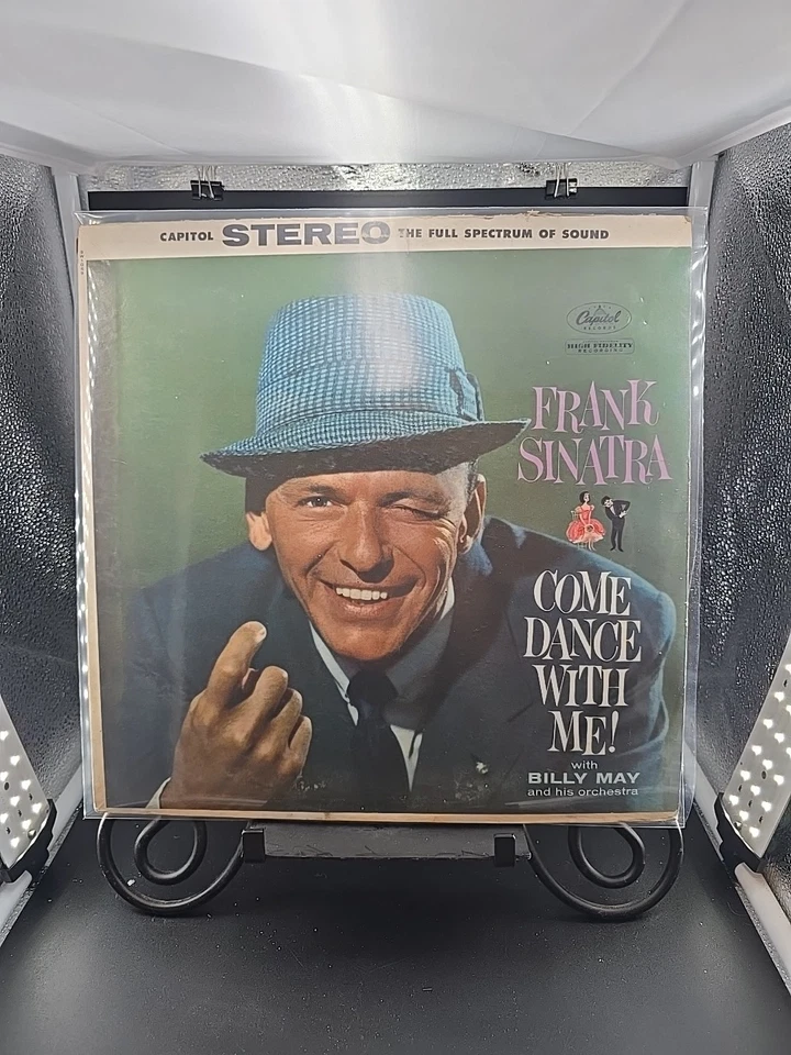 Frank Sinatra Come Dance With Me! 1959 LP Capitol SW-1069 Scranton Repress VG/G - Image 1 of 4