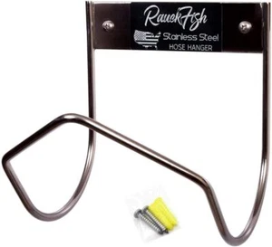 Heavy Duty Stainless Steel Hose Rack Holder and Hanger - Made in The USA - Picture 1 of 5