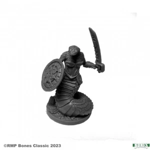 Reaper Bones Classic 77694 NAGENDRA SHIELDMAIDEN, SNAKE WARRIOR - Picture 1 of 1