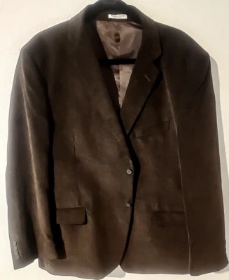 Blazer de pana marrón abrigo deportivo Pronto Uomo para hombre talla 46R chaqueta de 2 botones 100 % Foto 1 de 4