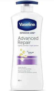 Vaseline Intenso Cuidado Avanzado Reparar Ligeramente Perfumado 600ml Bomba - Imagen 1 de 3