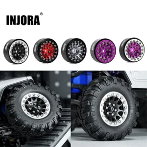INJORA Aluminio Beadlock 1.3 Ruedas para 1/24 1/18 RC Oruga Actualizaciones (W1311) - Imagen 1 de 31