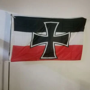 90x150cm Polyester GERMAN CROSS Imperial 2nd Reich Deutchland FLAG Outdoor Decor - Picture 1 of 6