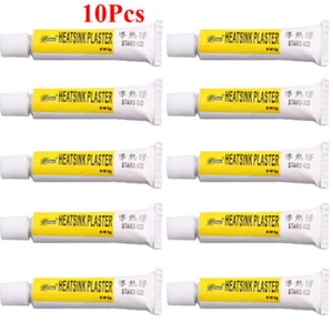 10 Stücke Für Kühlkörper STARS-922 Wärmeleitpad Kühlpaste Kleber Silikonkleber - Bild 1 von 7