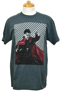 Camiseta gráfica Marvel Doctor Strange Benedict Cumberbatch gris oscuro nueva con etiquetas - Imagen 1 de 2