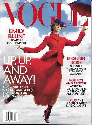 Vogue Magazine Emily Blunt Fashion Makeup Accessories Best Gifts Activism 2018 - Image 1 of 4