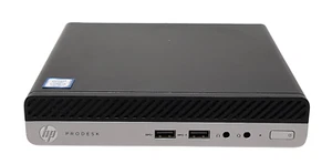 HP ProDesk 400 G5 i5-8500 3.0GHz 16GB DDR4 256GB M.2 SSD Win 11 Pro Mini PC - Afbeelding 1 van 3