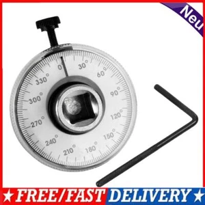 Torque Wrench Garage Tools Calibrated In Degrees Adjustable Angle Measuring Tool - Picture 1 of 10